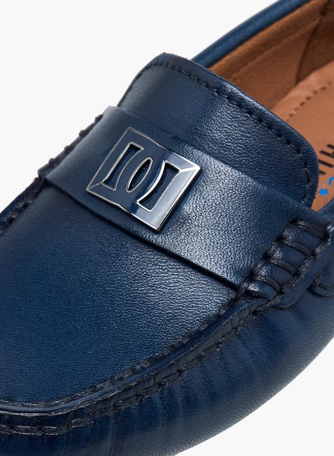 Mister Duchini Boys Leather Slip-On Moccasins Ramadan Collection - Image 4